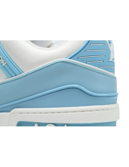 Louis Vuitton Trainer Low White Sky Blue