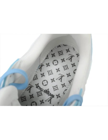 Louis Vuitton Trainer Low White Sky Blue