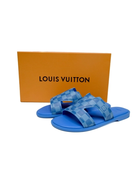 Louis Vuitton Oasis Mules Blue Grid 1AC5E8
