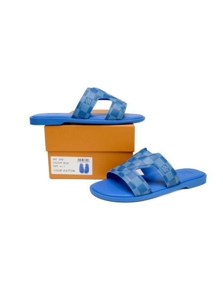 Louis Vuitton Oasis Mules Blue Grid 1AC5E8
