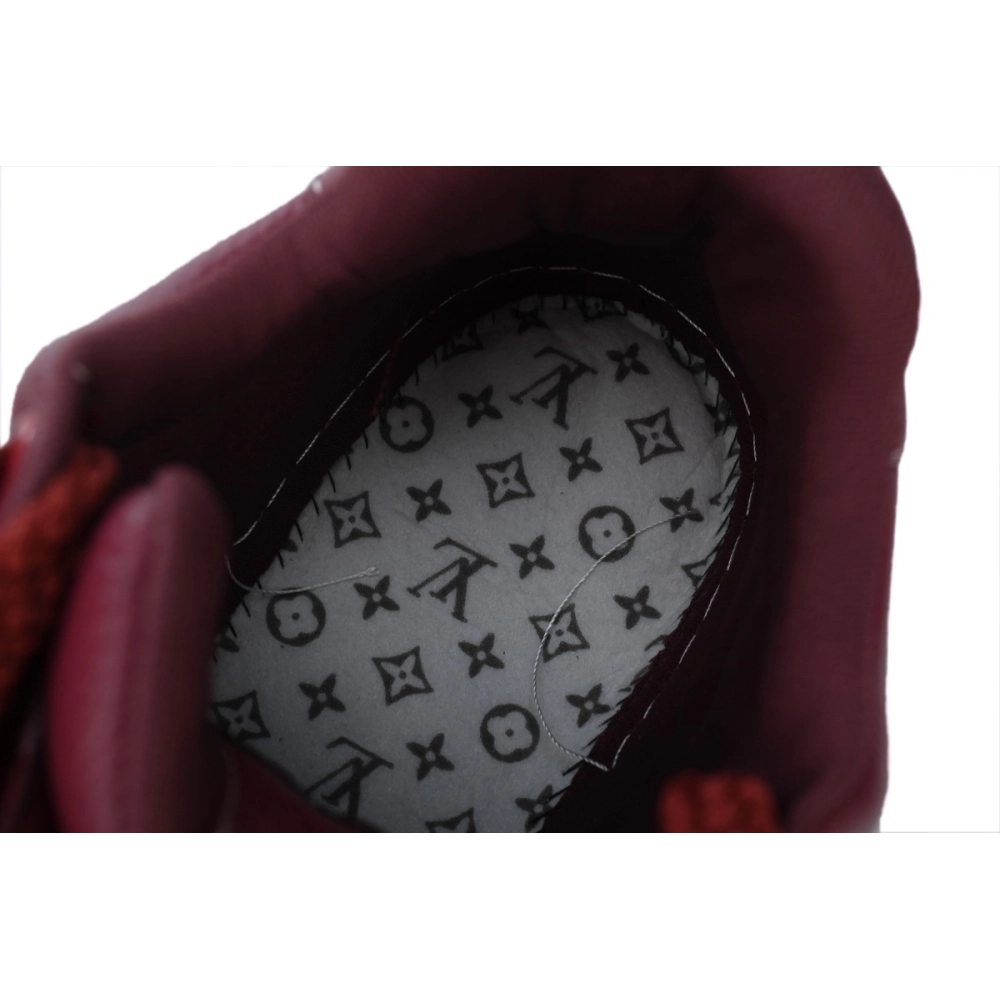 Louis Vuitton LV Skate Sneaker Bordeaux Red