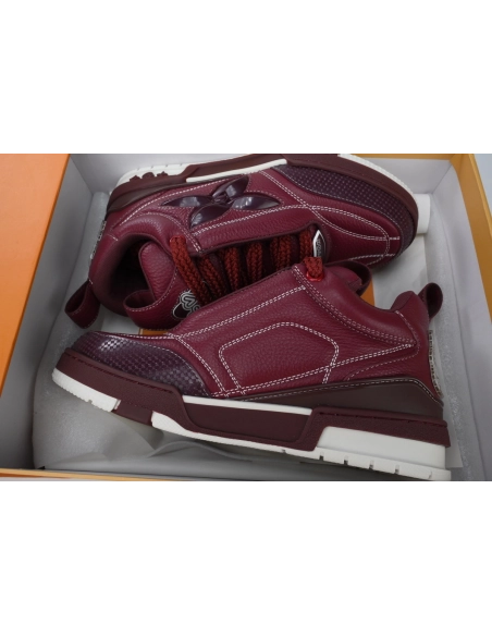 Louis Vuitton LV Skate Sneaker Bordeaux Red