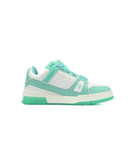 Louis Vuitton Trainer Green White 1A8KBS