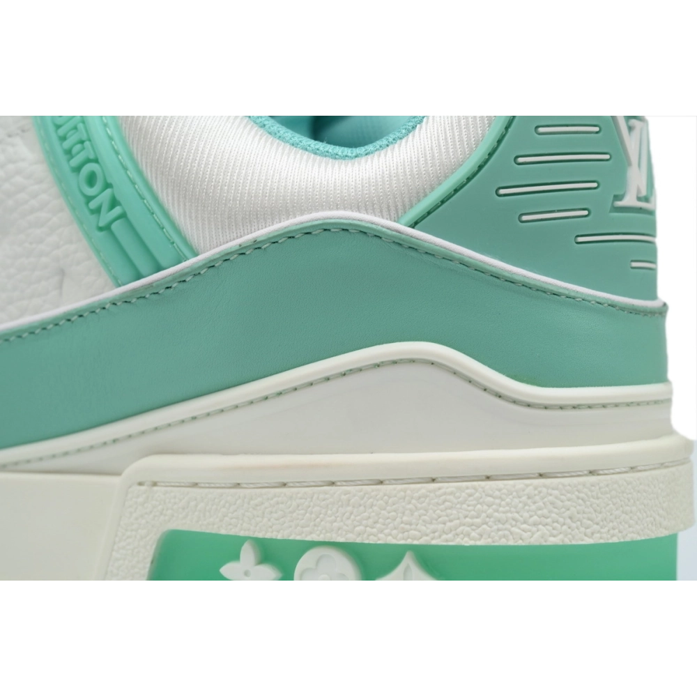 Louis Vuitton Trainer Green White 1A8KBS