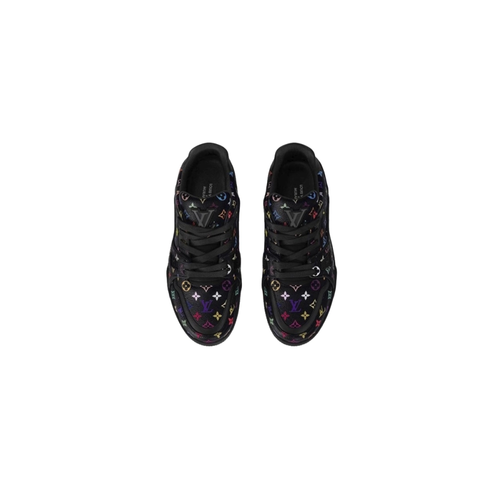 Louis Vuitton Trainer x Takashi Murakami Black 1AHEKZ