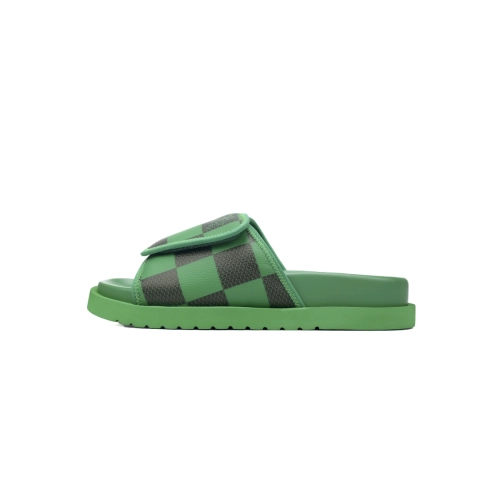 Louis Vuitton Miami Mules Green