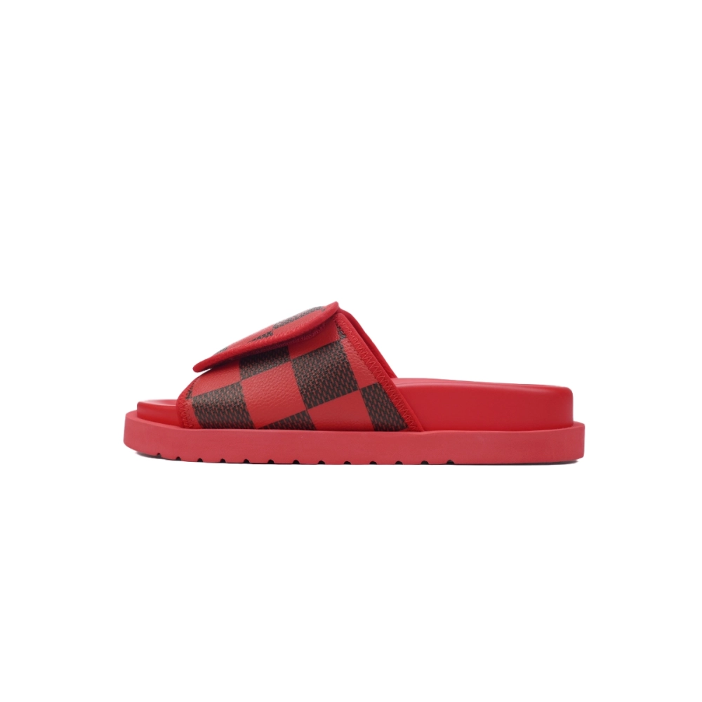 Louis Vuitton Miami Mules Red