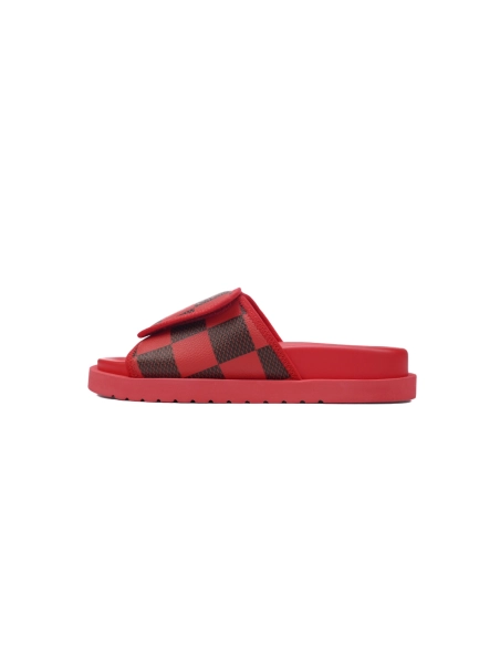 Louis Vuitton Miami Mules Red