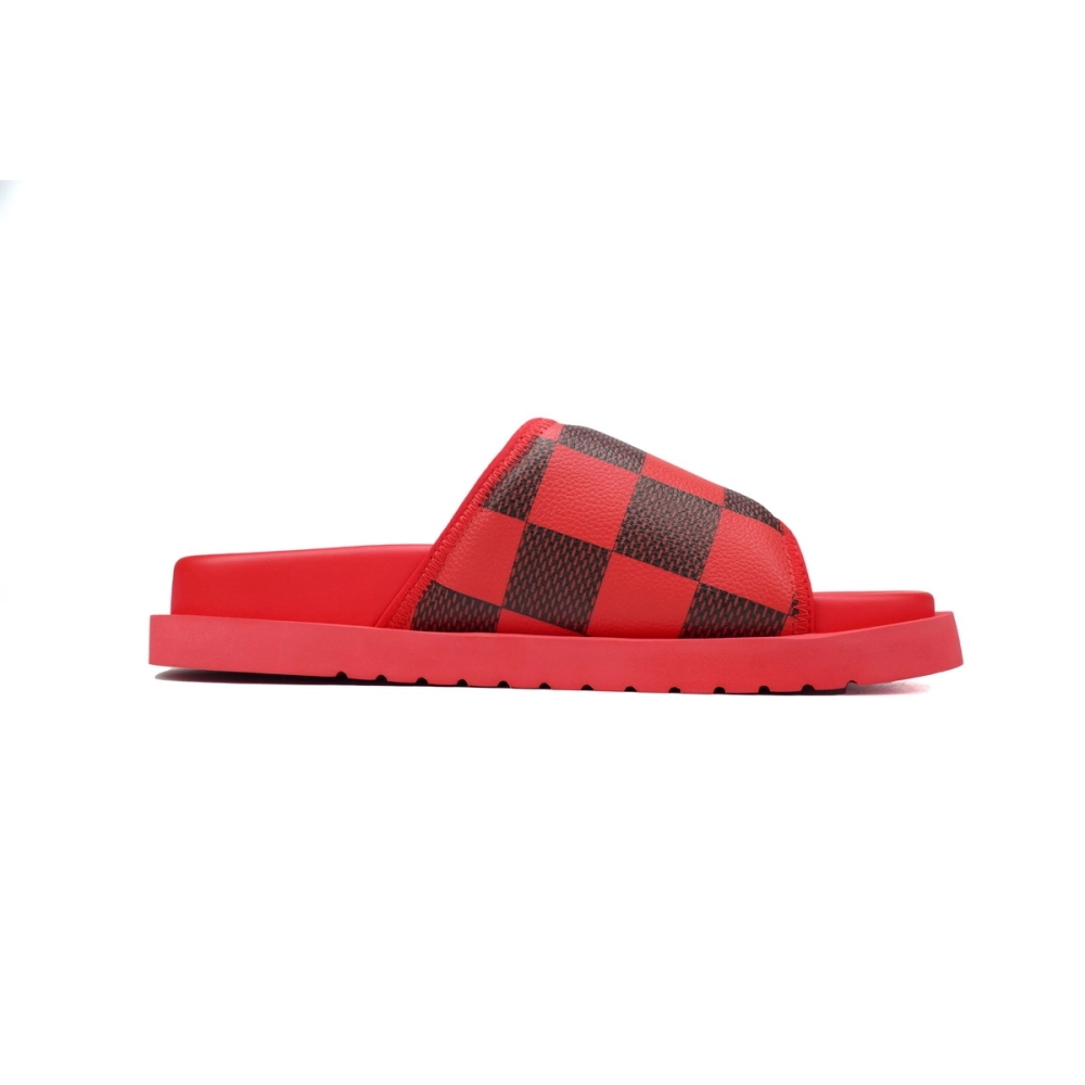 Louis Vuitton Miami Mules Red