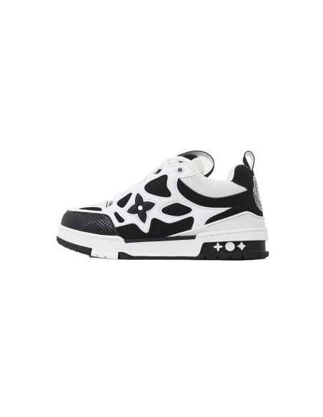 Louis Vuitton LV Skate Sneaker Black And White