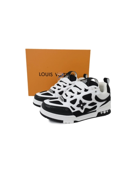 Louis Vuitton LV Skate Sneaker Black And White
