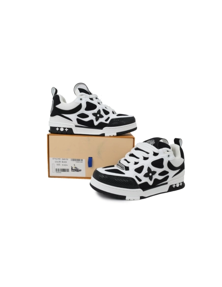 Louis Vuitton LV Skate Sneaker Black And White