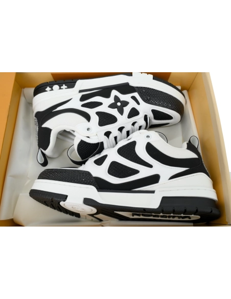Louis Vuitton LV Skate Sneaker Black And White