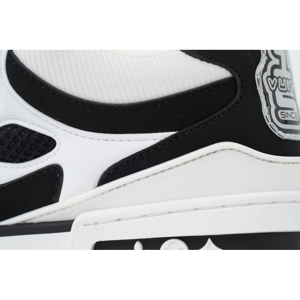 Louis Vuitton LV Skate Sneaker Black And White