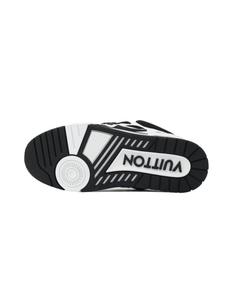 Louis Vuitton LV Skate Sneaker Black And White