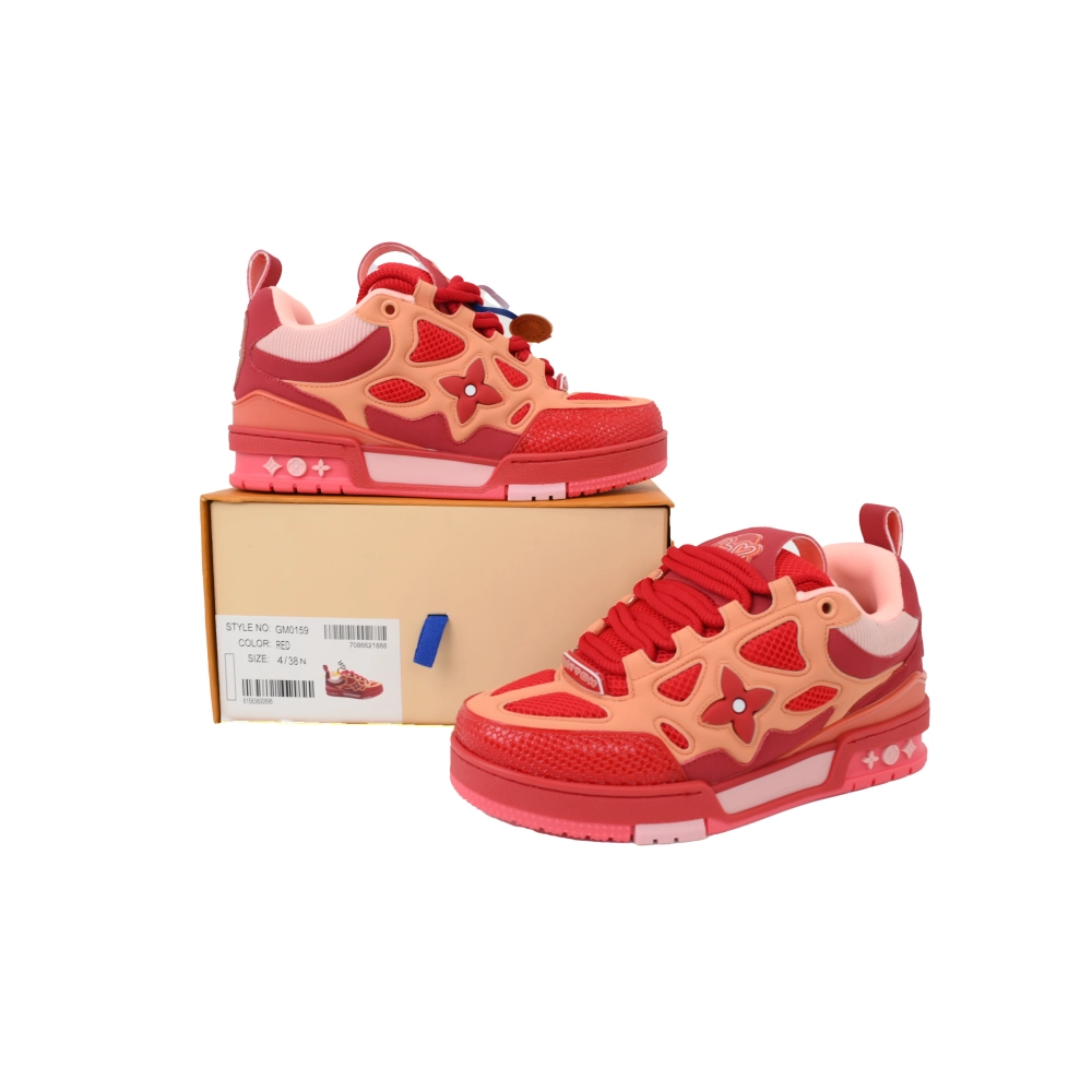 Louis Vuitton LV Skate Sneaker All Red 1ACQNP