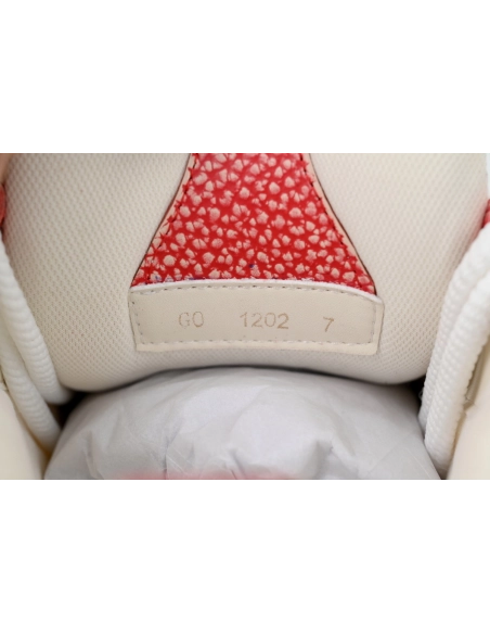 Louis Vuitton LV Skate Sneaker Knitted Collar Red 1AHSVL