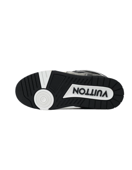 Louis Vuitton LV Skate Sneaker Knitted Collar Black 1AHSXP