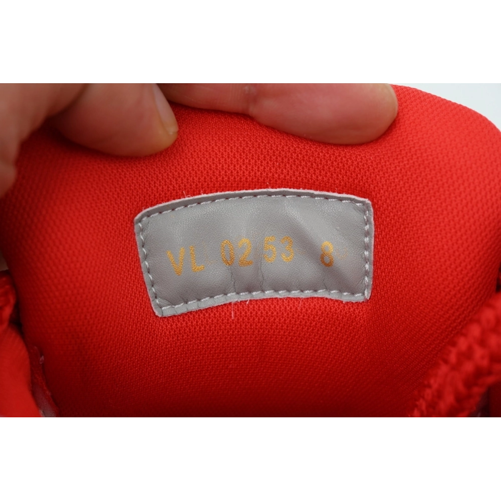 Louis Vuitton LV Skate Sneaker White And Red Flowers