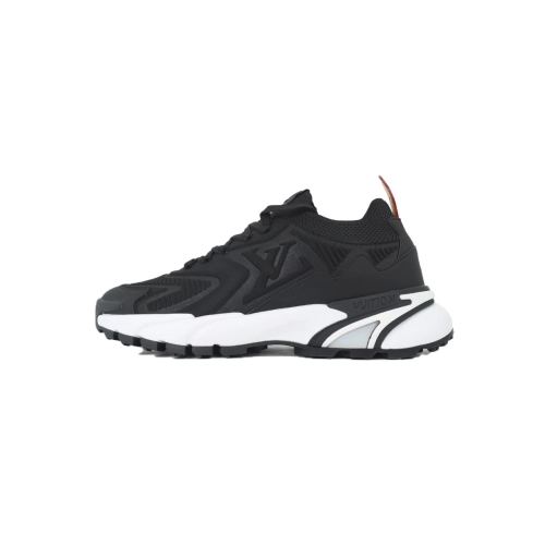 Louis Vuitton Runner Tatic Sneaker Black And White