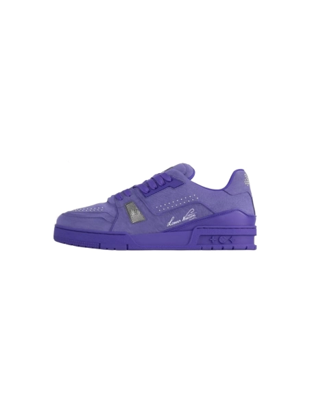 Louis Vuitton Trainer Purple Rivet 1ADHAI