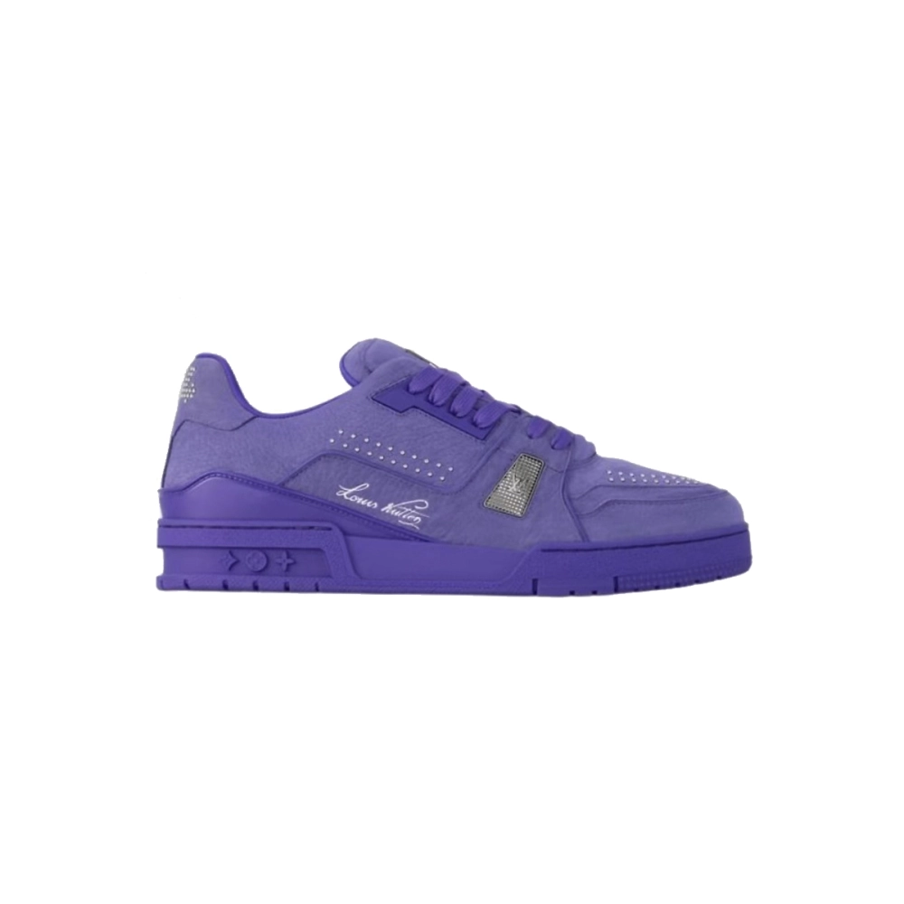 Louis Vuitton Trainer Purple Rivet 1ADHAI