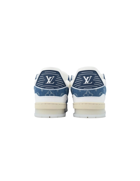 Louis Vuitton Trainer Sneaker Transparent Denim Blue