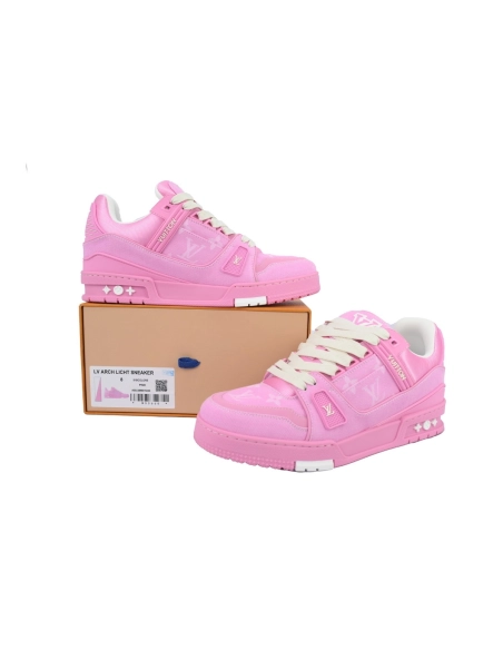 Louis Vuitton Trainer Pink Cowboy