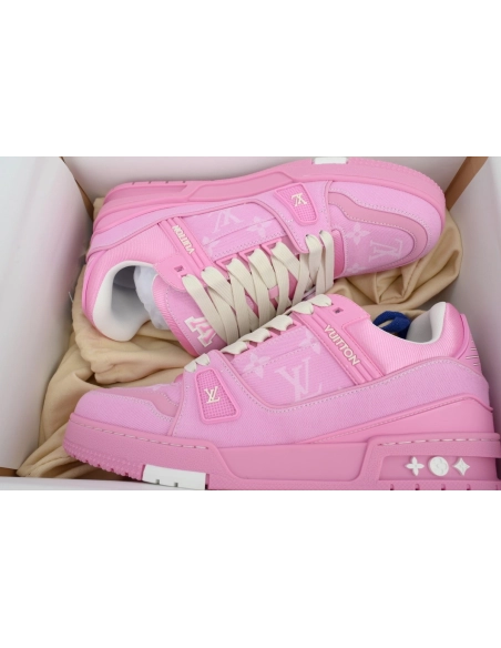 Louis Vuitton Trainer Pink Cowboy