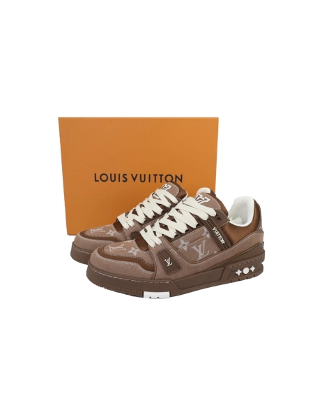 Louis Vuitton Trainer Brown Cowboy