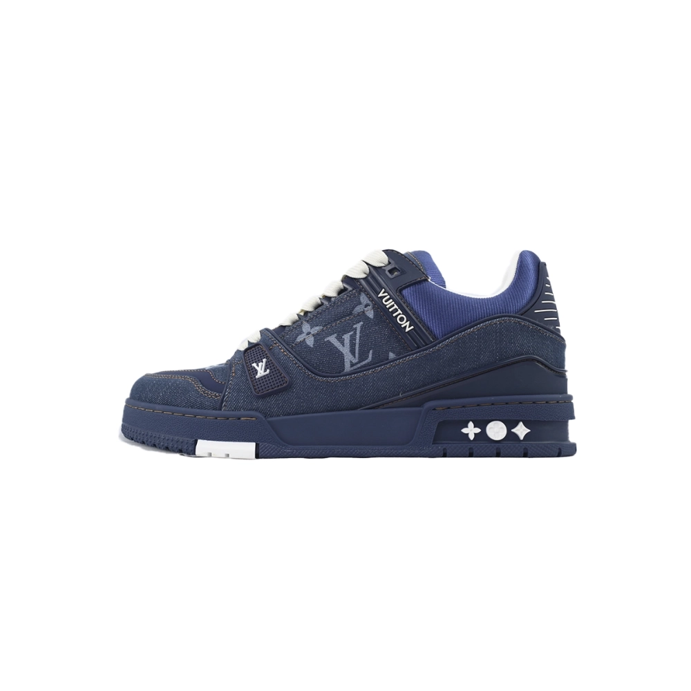 Louis Vuitton Trainer Deep Blue Cowboy