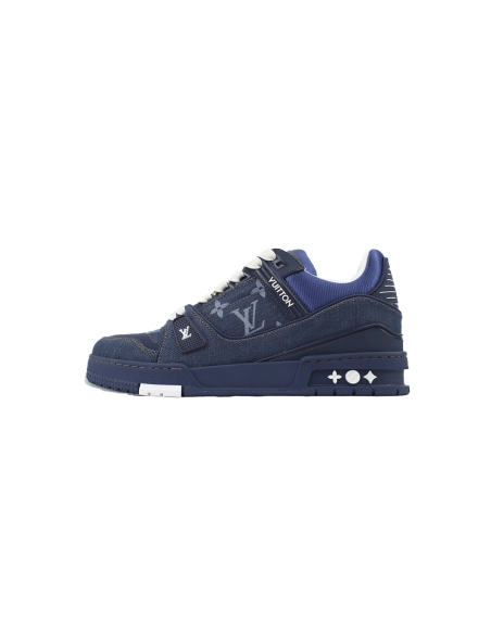 Louis Vuitton Trainer Deep Blue Cowboy