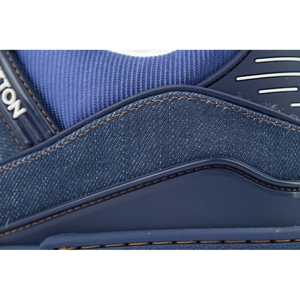 Louis Vuitton Trainer Deep Blue Cowboy