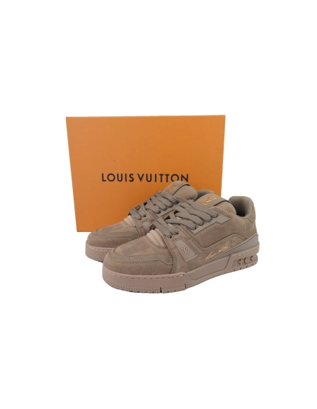 Louis Vuitton Trainer Brown Small Embossing