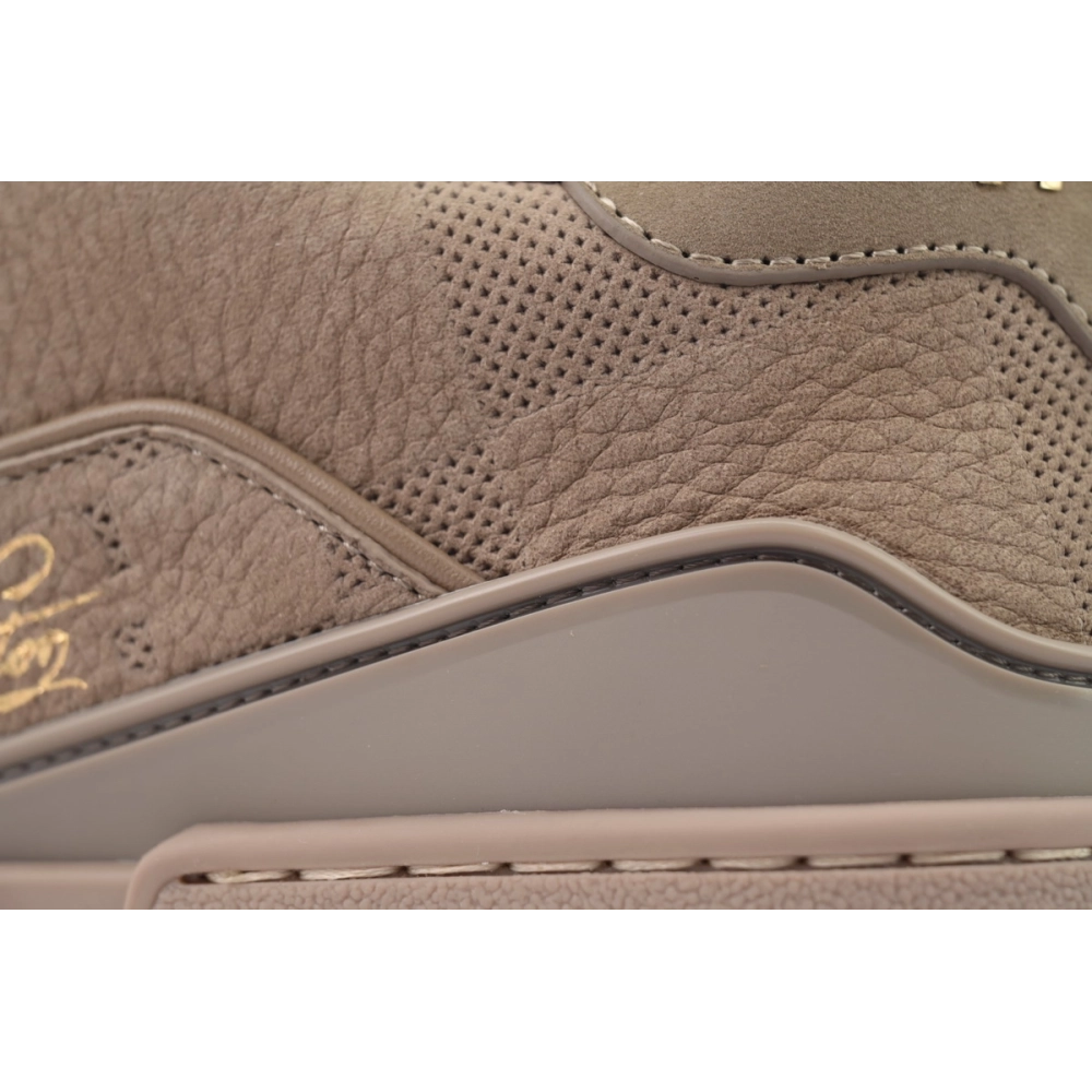 Louis Vuitton Trainer Brown Small Embossing