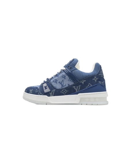 Louis Vuitton Trainer Denim Blue