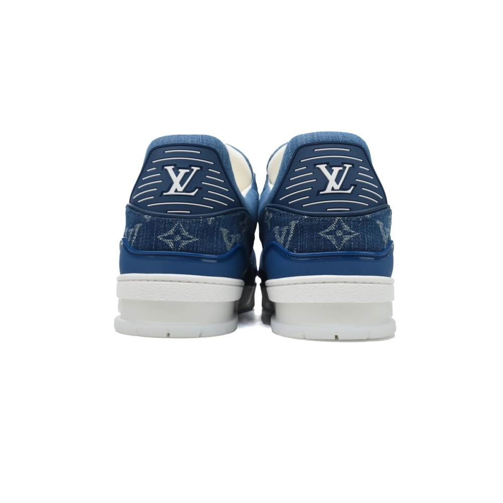 Louis Vuitton Trainer Denim Blue