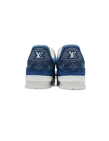 Louis Vuitton Trainer Denim Blue