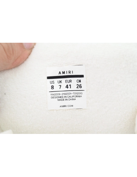 Amiri Panda White Black