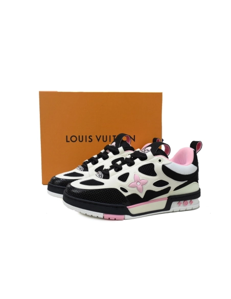 Louis Vuitton LV Skate Sneaker Black Pink 1ADE1H