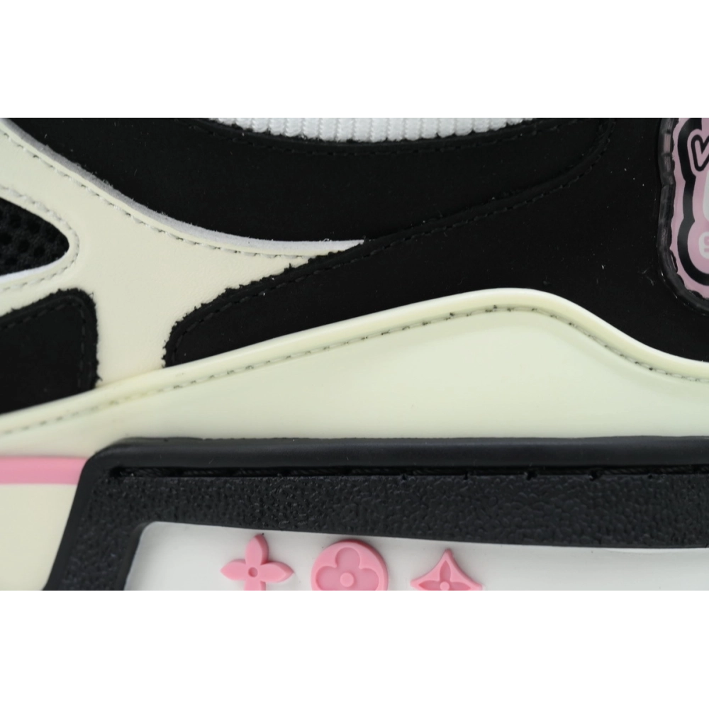 Louis Vuitton LV Skate Sneaker Black Pink 1ADE1H