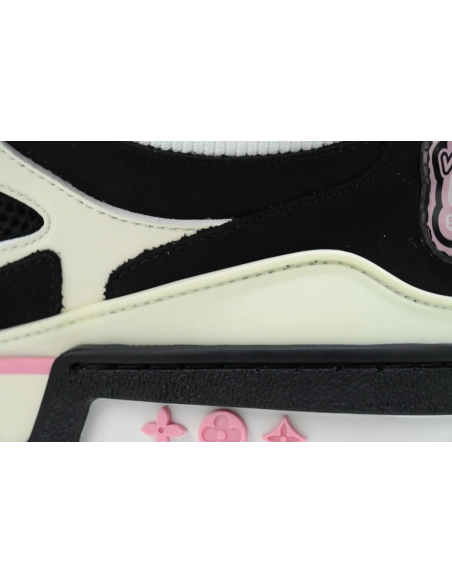 Louis Vuitton LV Skate Sneaker Black Pink 1ADE1H