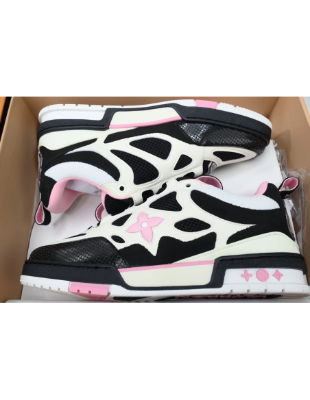 Louis Vuitton LV Skate Sneaker Black Pink 1ADE1H