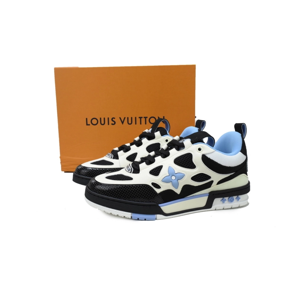Louis Vuitton LV Skate Sneaker Black Blue 1ADE0H