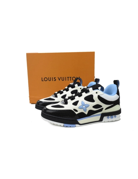 Louis Vuitton LV Skate Sneaker Black Blue 1ADE0H