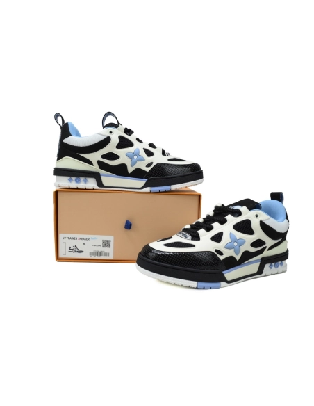 Louis Vuitton LV Skate Sneaker Black Blue 1ADE0H