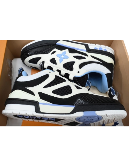 Louis Vuitton LV Skate Sneaker Black Blue 1ADE0H