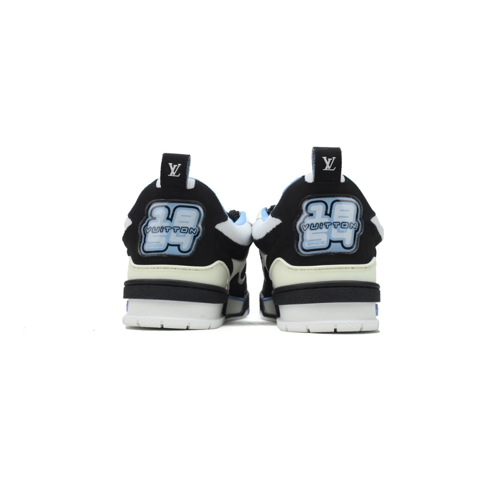 Louis Vuitton LV Skate Sneaker Black Blue 1ADE0H