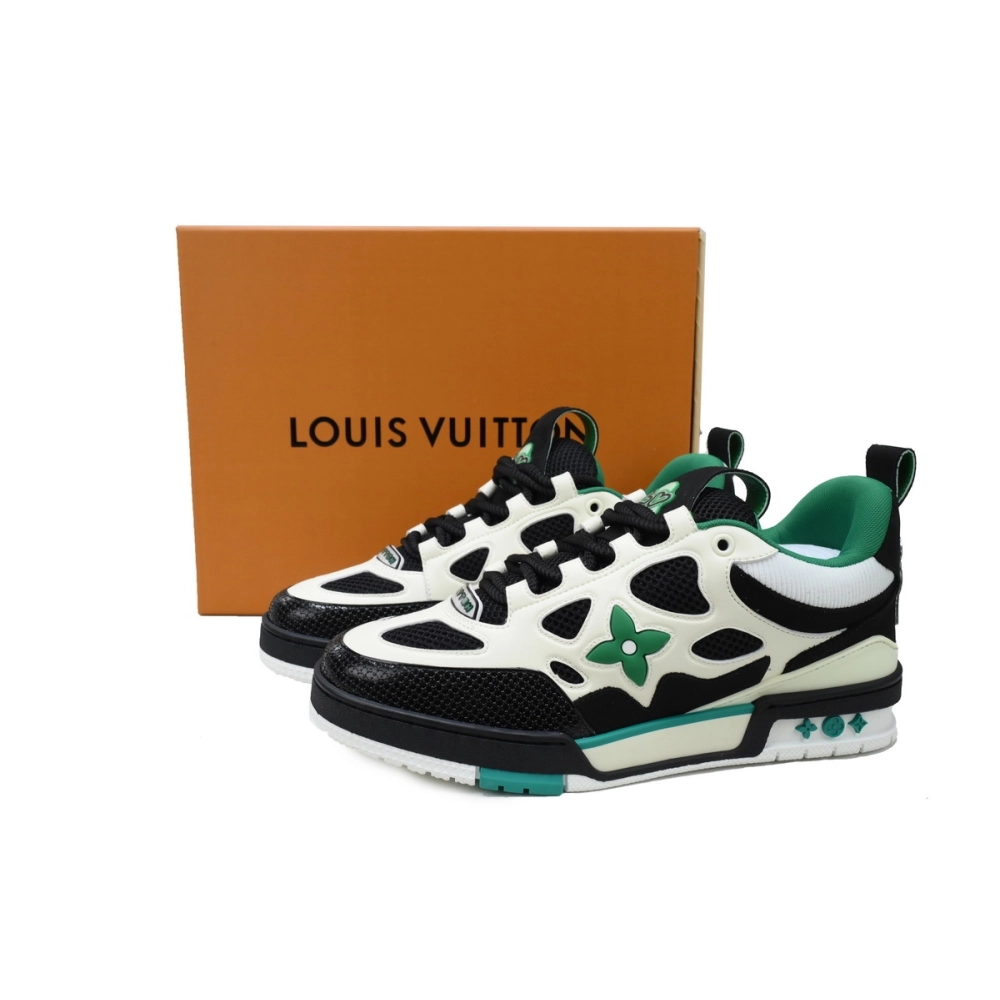 Louis Vuitton LV Skate Sneaker Black Green 1ADE0X