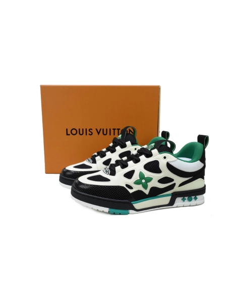 Louis Vuitton LV Skate Sneaker Black Green 1ADE0X